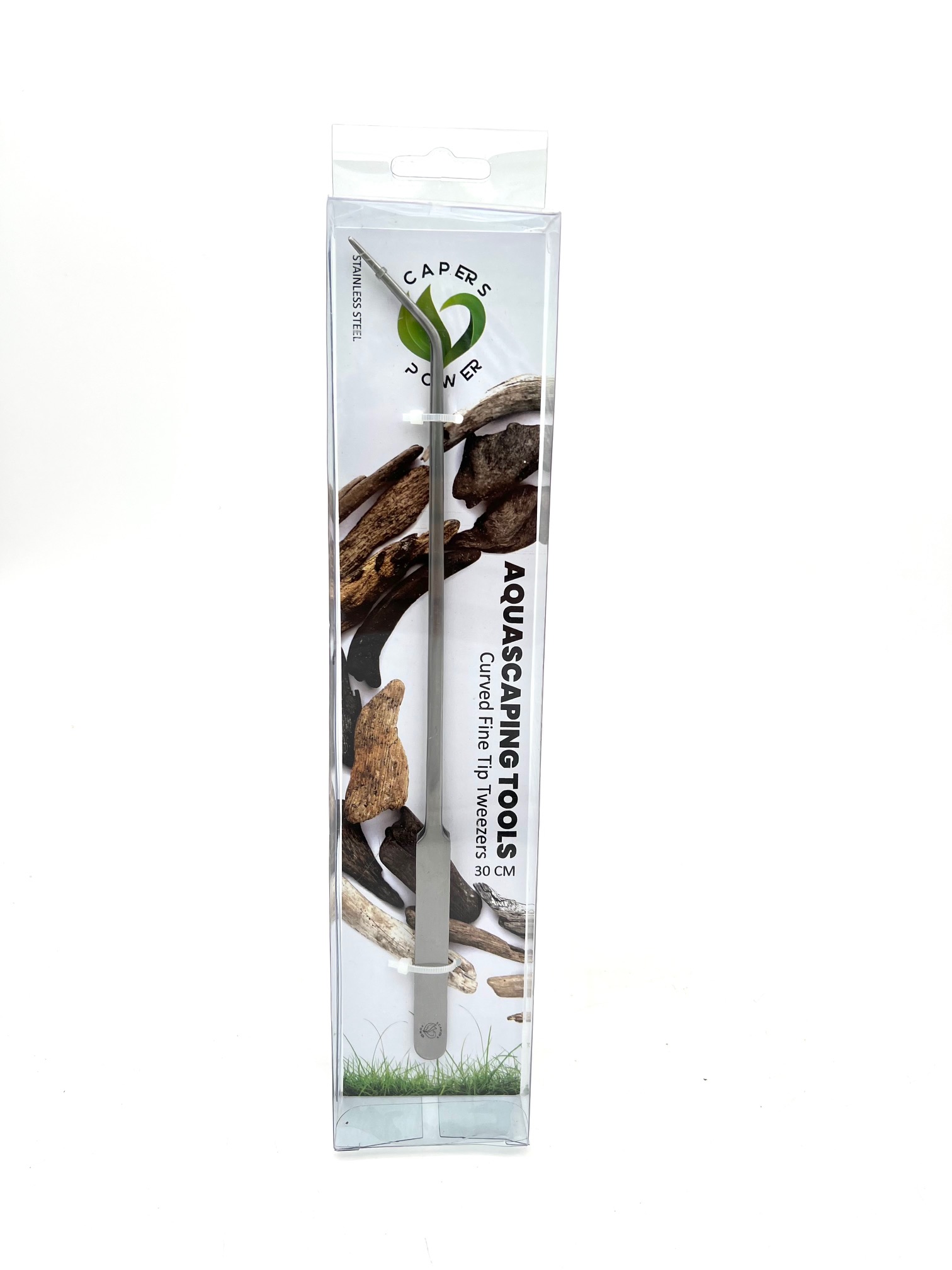 Scapers Power Pinzette gebogen fein 30cm