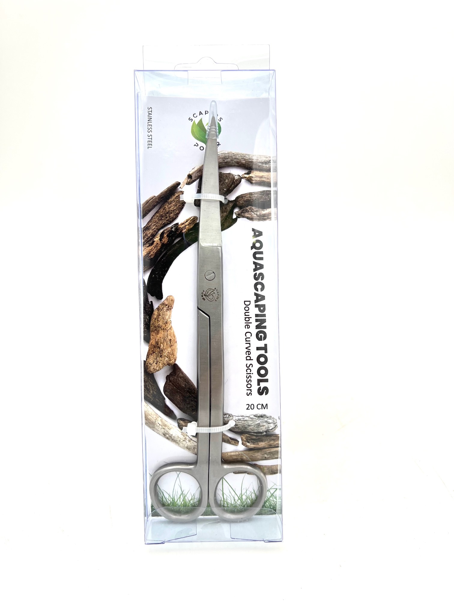 Scapers Power Doppel gebogen Schere 20cm