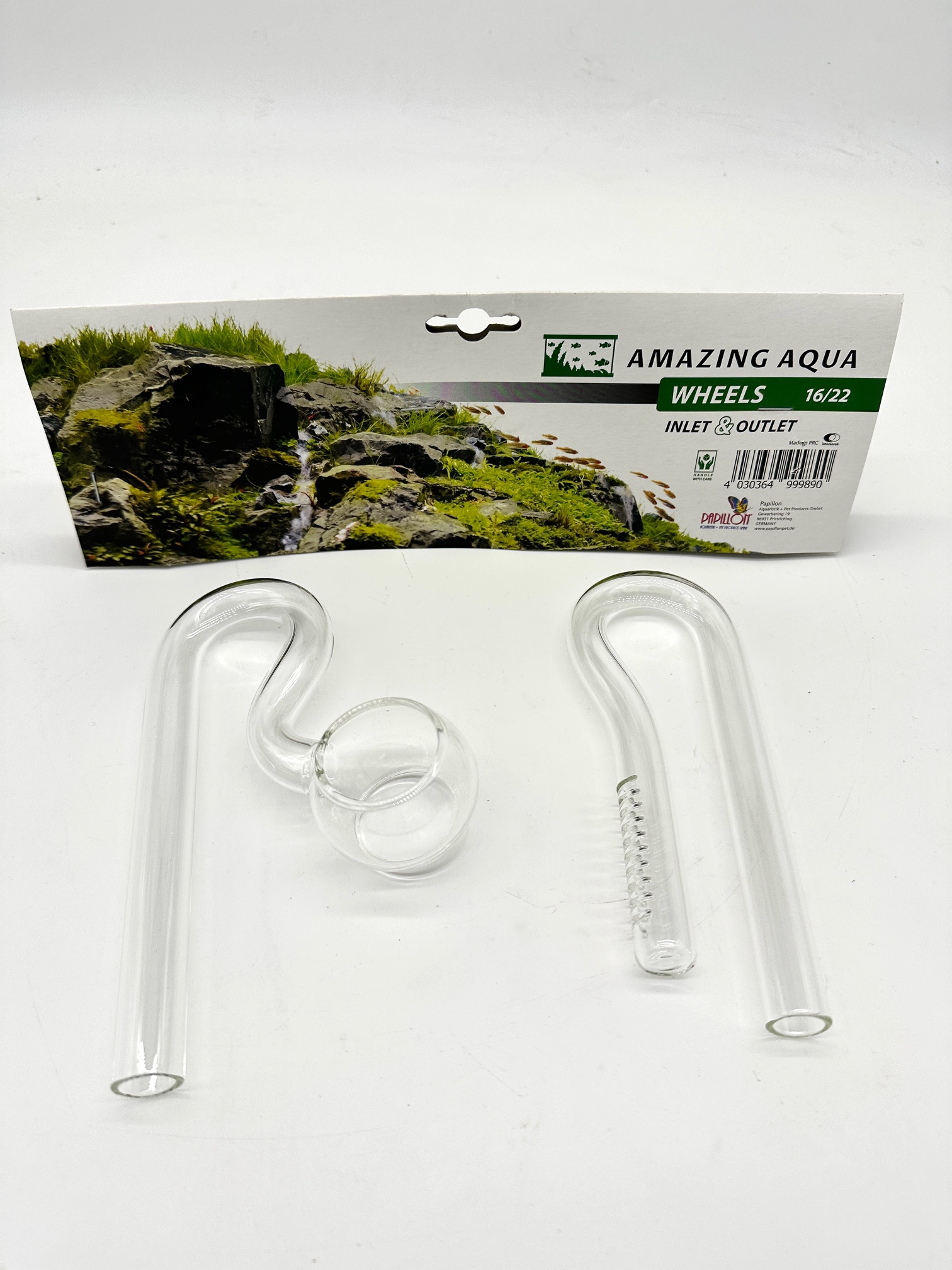 Ein & Auslauf Wheels 16/22 Glas