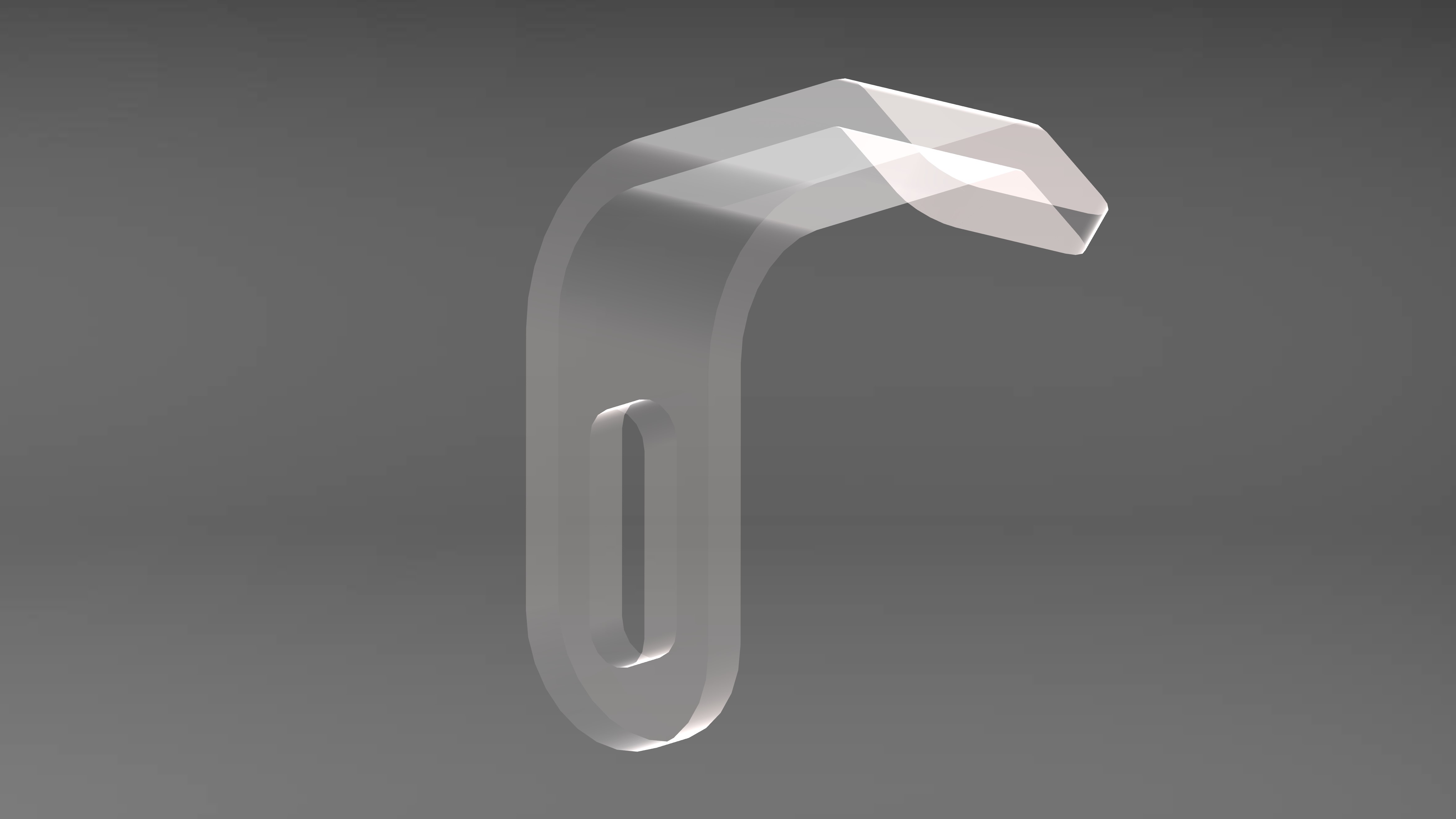 backlight Acryl-Kantenhalter Set