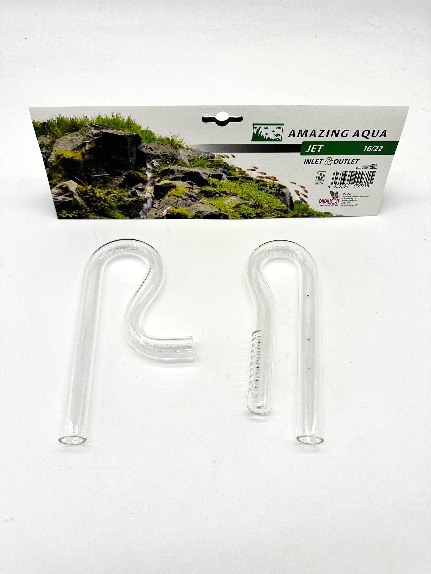 Ein & Auslauf Jet 16/22 Glas