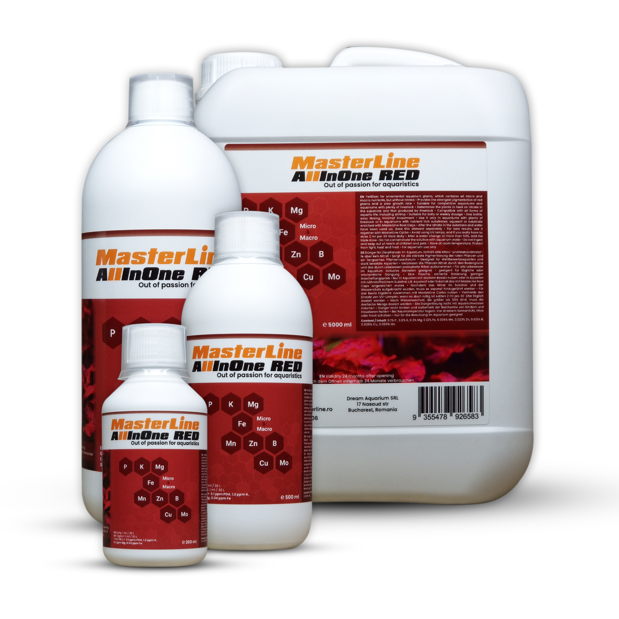 MasterLine All In One Red (200 ml)